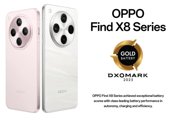 OPPO Find X8 시리즈의 배터리, 최상의 자율성과 효율성을 인정 받은 배터리